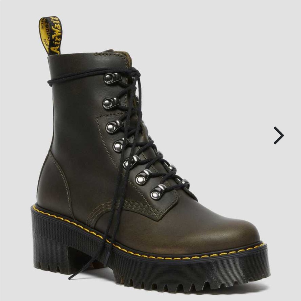 Leona heeled boots dr martens